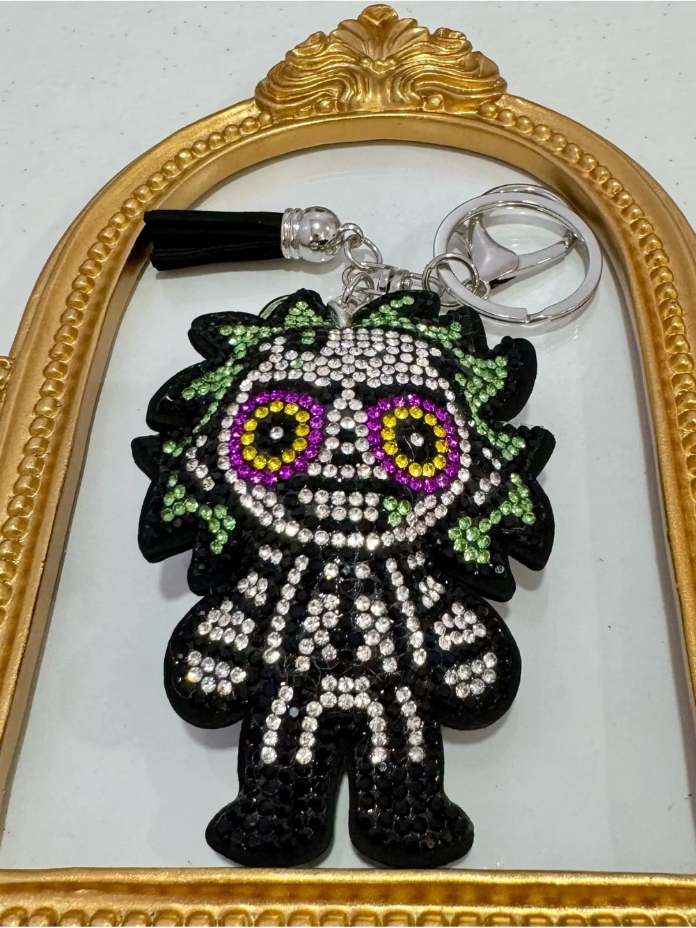New Beetle Juice Keychain Charm
